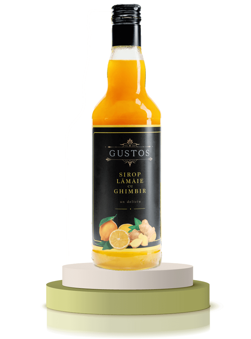 lime syrup bottle